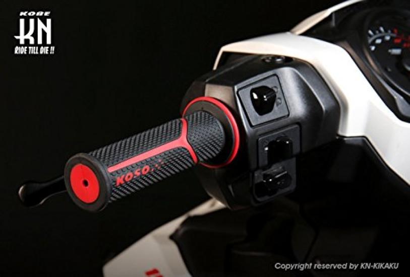 KN Planning Grips 120mm for Cygnus Majesty Jog Vino X, S, Dio, Jog, VOX, Giorno, Zoomer, Dio, ZX, ZR,