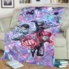 Warm Jujutsu Kaisen Blanket Flannel Material for Bedrooms, Sofas, Beds, Chairs, Picnics, Travel