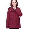 2025 Winter Cotton Clothes Women's Simple and Versatile Down Cotton Jackets Commuter Jackets Thickened Warm Padded Jackets