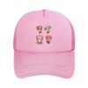 onepieces Trafalgar Law Logo Mesh Baseball Caps Unisex Women Outdoor Trucker Hat Surgeon of Death Adjustable Summer Sun Caps