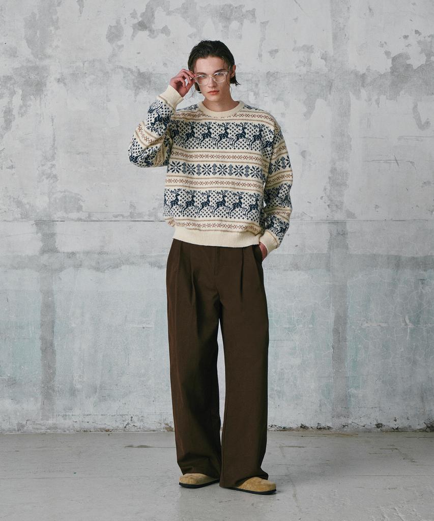 GLW Classic Nordic Knit Cream
