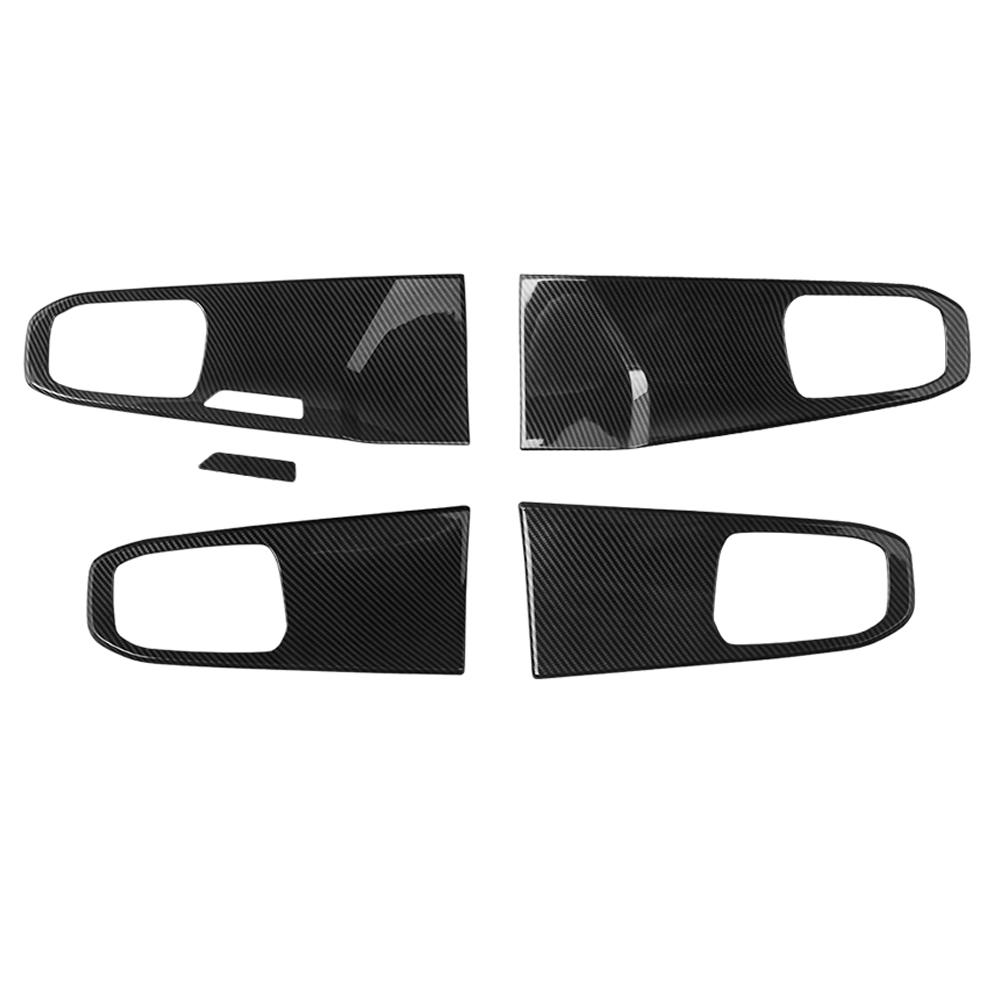 5PC Car Interior Door Panel Handle Doorknob Bowl Cover Protective Trim Accessories For Kia Sorento MQ4 -2026 Left-hand Drive