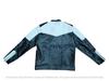 Lambskin Real Men's Jacket Black & White Genuine Leather Handmade Lambskin Soft Stylish