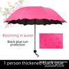 Women's Umbrella Sunshade Rain Sun Dual Purpose Thickened Black Glue Sunshade Umbrella Foldable Fold Uv Protection