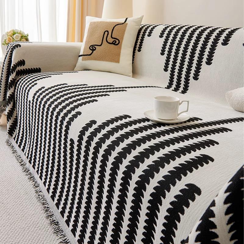 

Nordic simple and high-end four-season universal sofa cover chenille anti-cat scratch sofa towel sofa cover sofa blanket 180*130cm