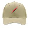 Minimal Red Diagonal Stripe Graphic Sandwich Baseball Cap Sun Cap Outdoor Workouts Hat