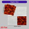 20pcs Disposable Napkins with Halloween pumpkin Pattern Print for Wedding,Parties,and Daily Use for Thanksgiving Fall Christmas Table Decoration