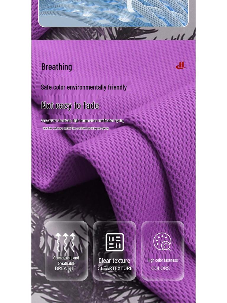 Moisture-Wicking Silk Pique Sportswear Fabric for Summer