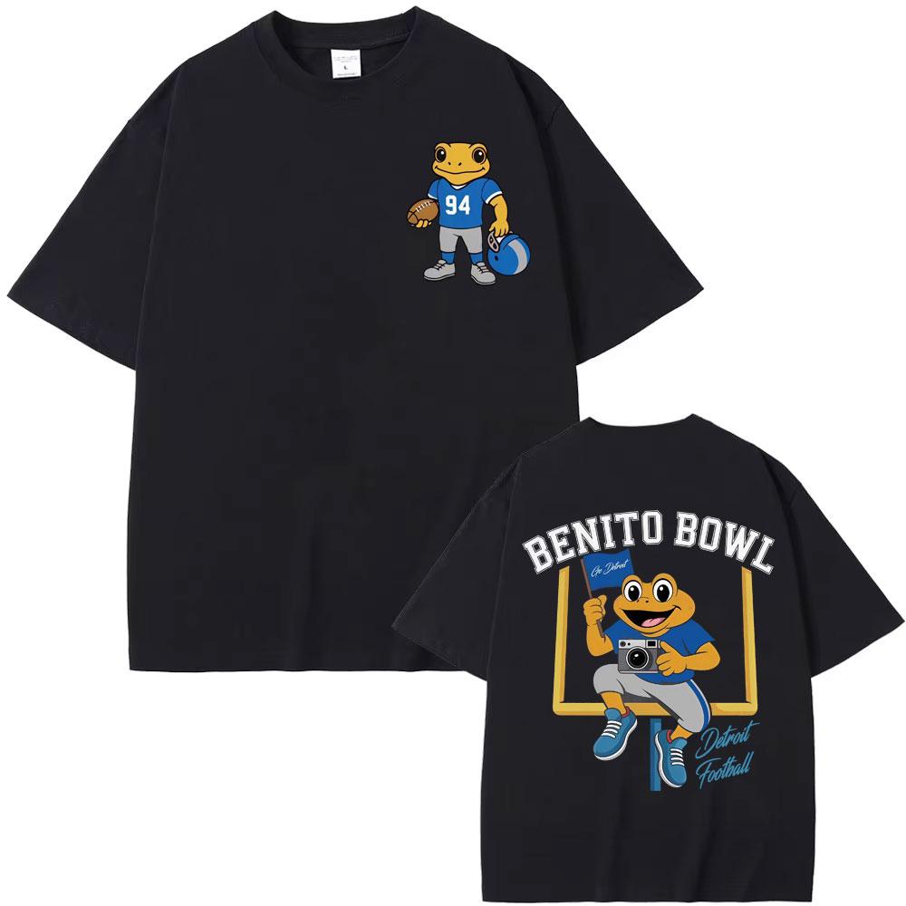Rapper Bad Bunny Bowl Y2k 2026 Tour T-shirt Benito Bowl Clothing T Shirts Men's Women Harajuku Oversized Vintage Classic T Shirt