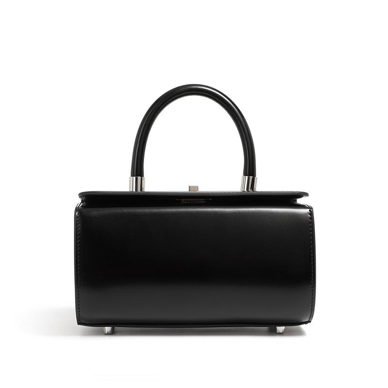Genuine Leather Women Handbag Luxury Design Cowhide Shoulder Bag For Women  Fashion Commuter Crossbody Small Square Bag