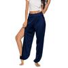 Solid Color High Slim Loose Harem Pants Pure Color High Slit Loose Harem Pants