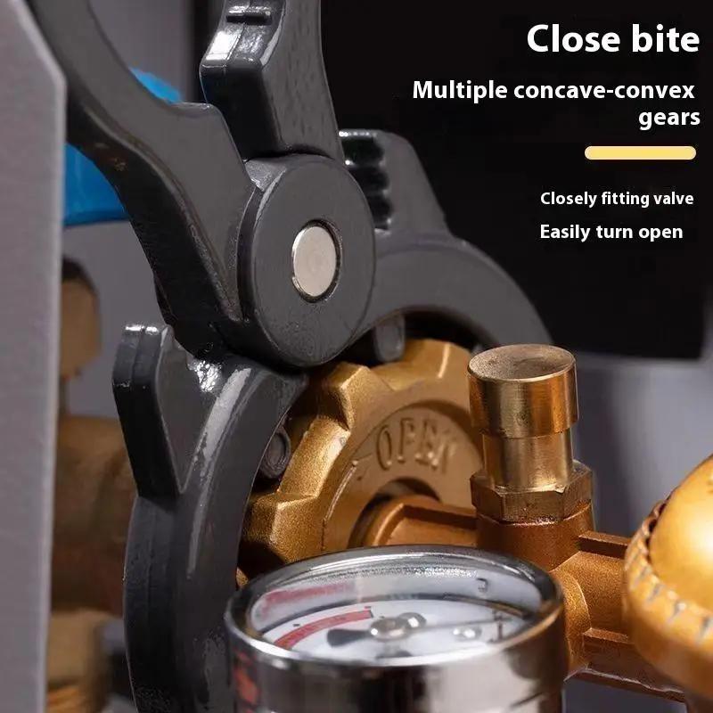Universal Multi-function Wrench for Gas Tank Pressure Reducing Valve Change Liquefied Petroleum Gas Tool with Switch