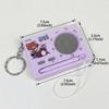 Lightweight Music Instrument Keychain Compact Portable Size Sound Fidget Pendant  Holiday Gift