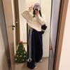 Korean Spicy Girl High Waist Bow Wide-Leg Striped Sport Pants for Women