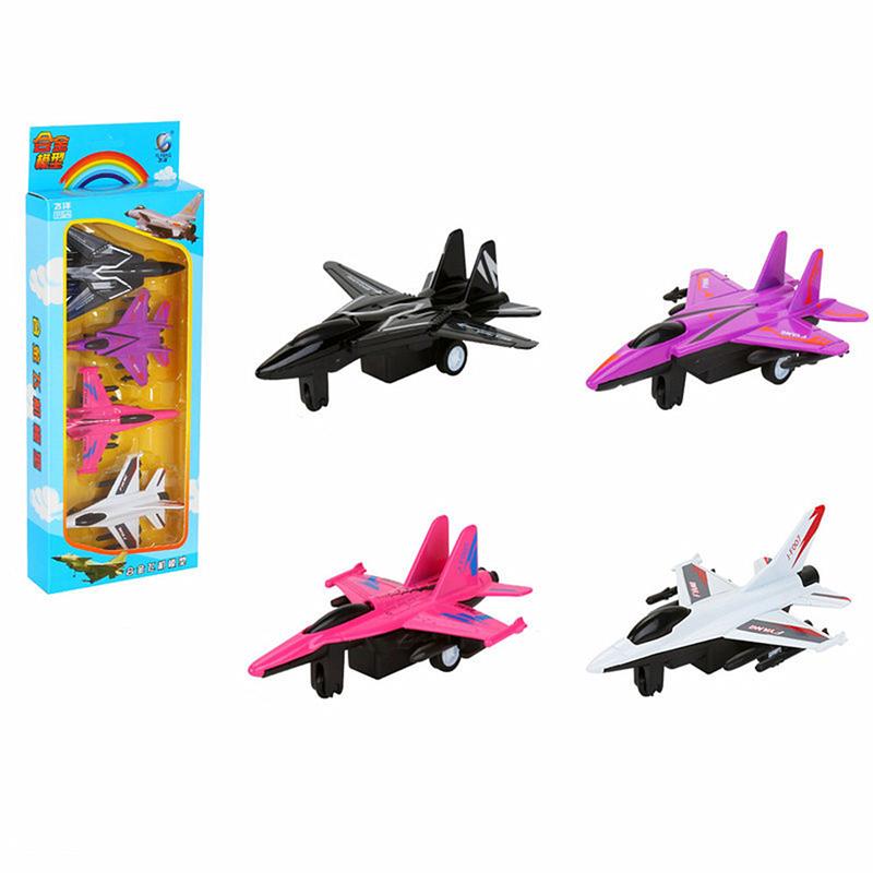 Имитация Мини Сплав Игрушечный Самолет Авиационный Истребитель Модель Игрушка