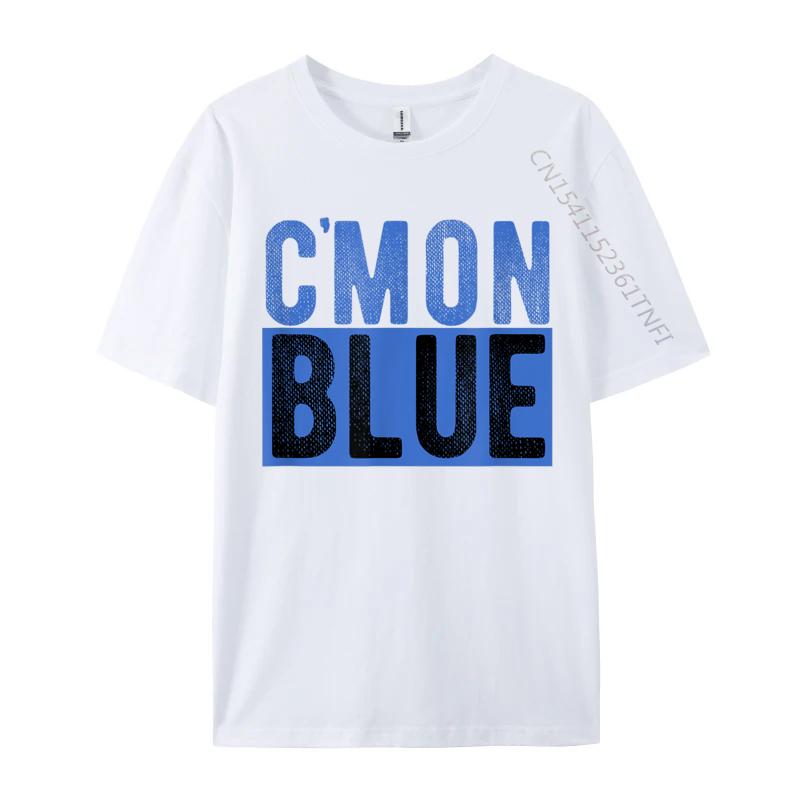 Cmon Come On Blue Umpire Baseball Fan Lover Classic Cotton Male Tops Shirts Comfortable T-Shirt Customized Tee-Shirt Fashion