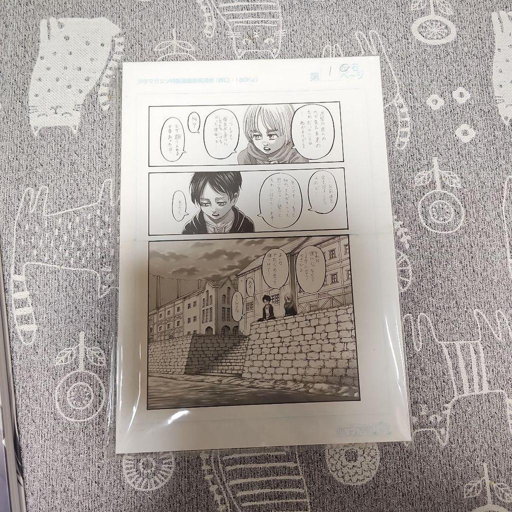 [USED] Attack On Titan Art Book FLY Set