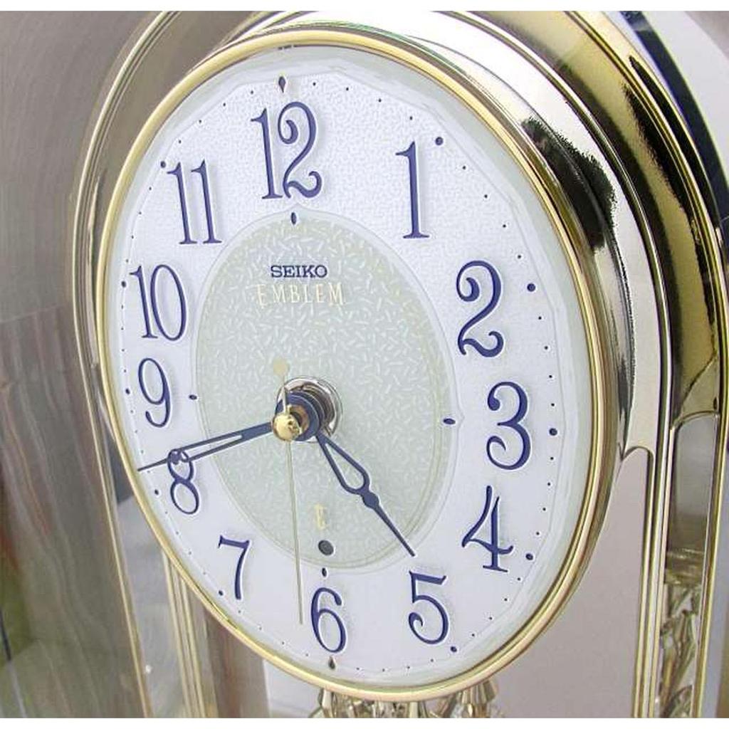 Used SEIKO HW575M radio-controlled table clock