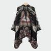 Men's Knitted Open Front Shawl Wrap Soft Warm Vintage Poncho Cape Casual Oversized Shawls Cardigan Wraps Scarf Blanket Lightweight Shawl Scarf for Men