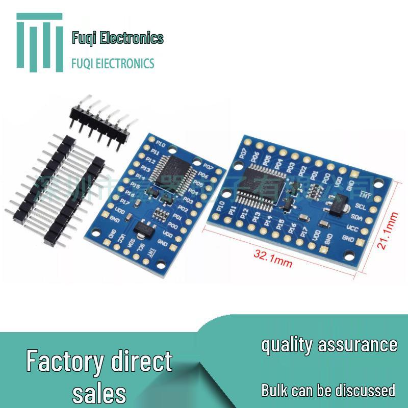 

PCF8575 I2C Port Expansion Module: 16 IO Ports Control Board