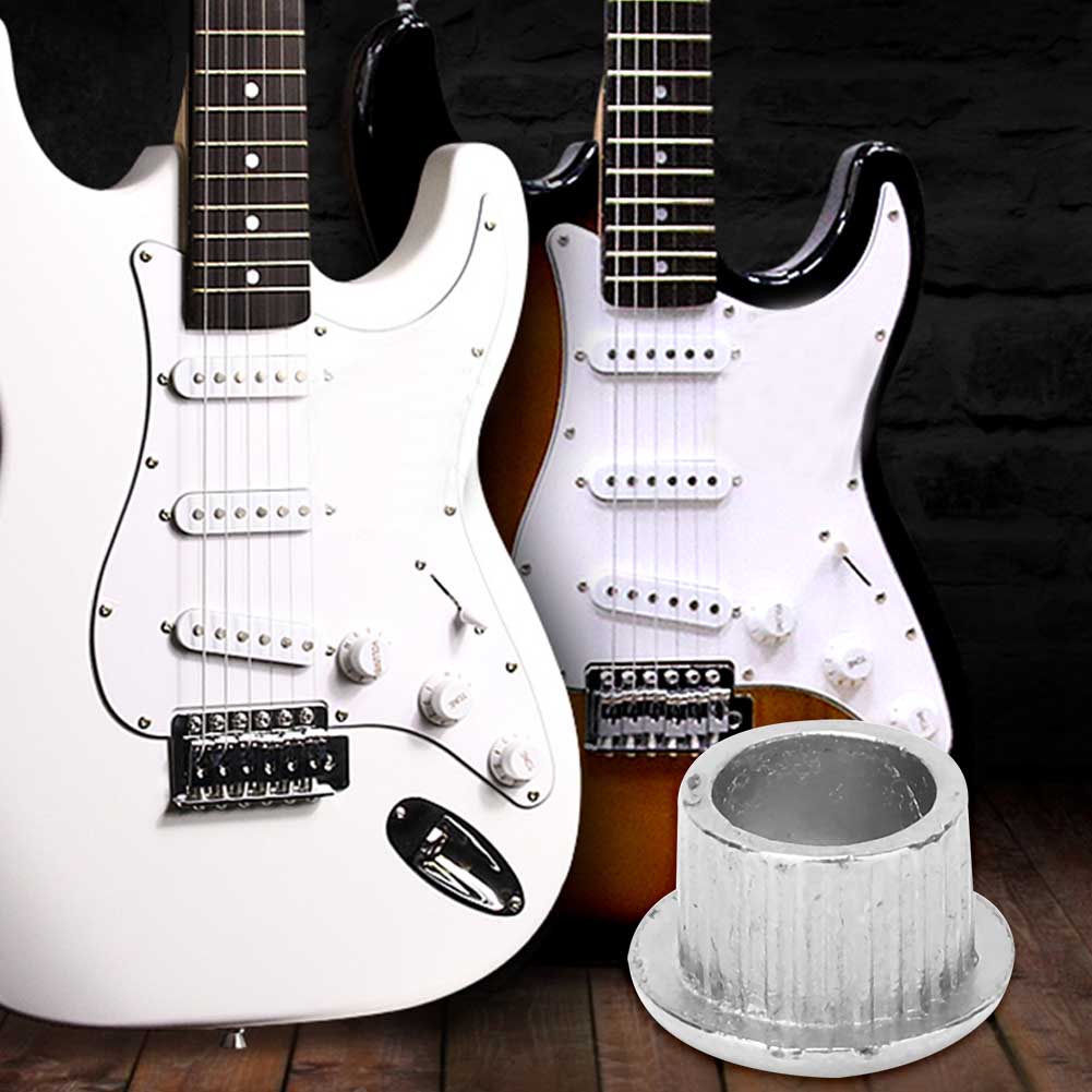 6Pcs Metal Guitar Tuner Conversion Bushings Adapter Ferrules Repairing Accessories