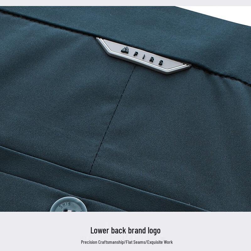 FIRS Men's Straight-Leg Casual Trousers