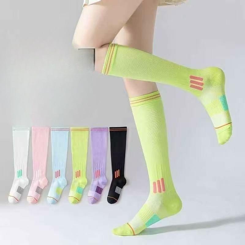Muscle Energy Compression Socks Professional-grade Yoga Socks Sports Pressure Socks Skipping Rope Socks Pilates Anti-slip Calf Socks