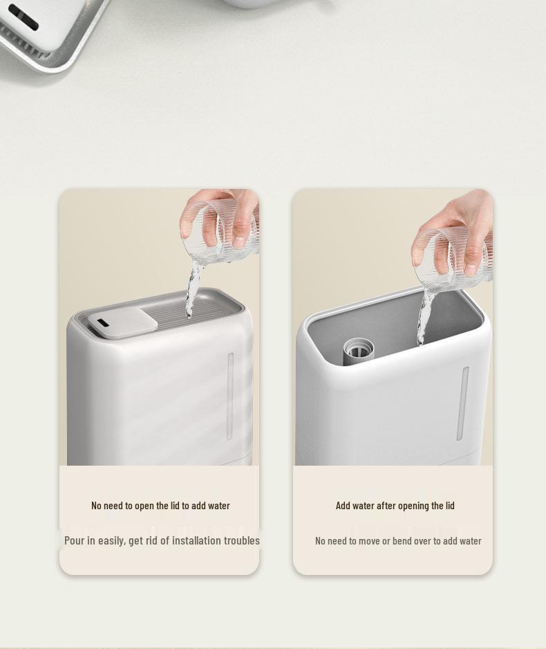 Smart Silent Humidifier: Large Capacity, Aromatherapy, Air Purifier, Bedroom, Constant Humidity, High Mist Output