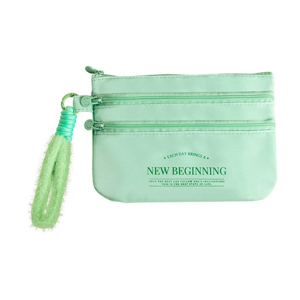 

Portable ID Card Bag Three Layer Card Holder Handbag New ID Credit Card Holder Travel Accessories