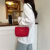 Large-capacity leisure trendy cloth bag commuting contrasting colors summer new versatile simple handbag
