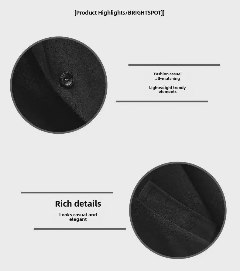 Pánské trendy ležérní sako v korejském stylu