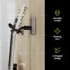 String Swing CC01K Guitar Hanger and Mounting Bracket for Acoustic and Electric Black Walnut - - Wall-Mounted Guitars,