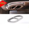 For Mercedes Benz A/B/GLE/GLC/E Class Car Rear Exhaust Tail Pipe Cover Trim Accessories Stainless Steel