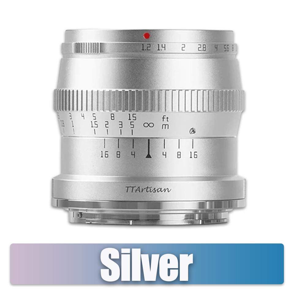 TTArtisan APS-C Obiektyw Portretowy 17mm F1.4 35mm F1.4 50mm F1.2 do Fotografii Studyjnej Aparatem Sony E Fujifilm X Nikon Z