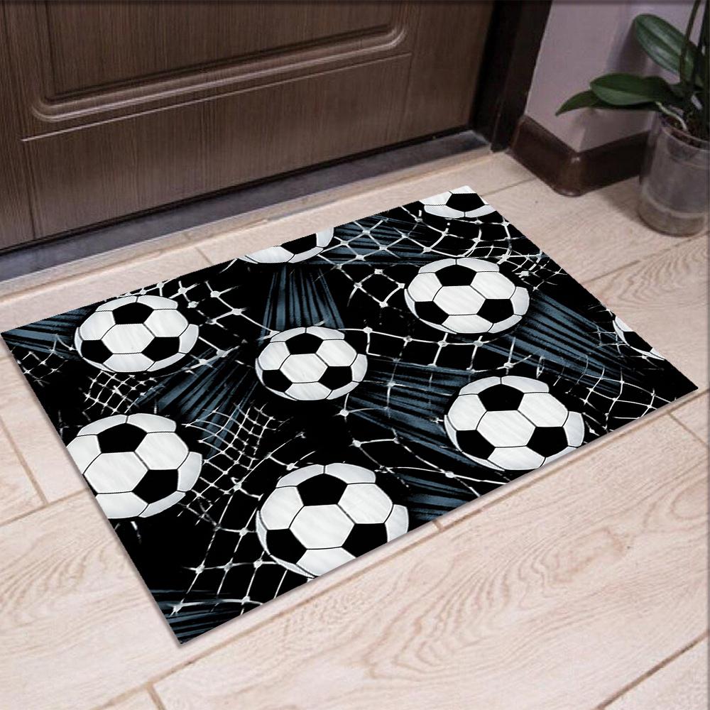 Soccer Printed Carpet,Rug,for Office Chair Living Room Bedroom Kitchen Room Decor Gifts.