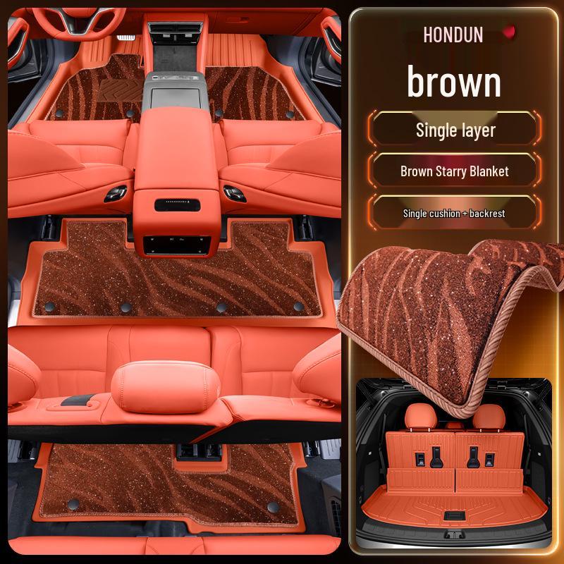 BYD Tang L Trunk Mat TPE25 for New EV/DMI/DMP - Tail Box Accessories