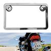 Plastic License Plate Frame Motorcycle License Plate Holder for Front & Rear 2 Hole License Plate Covers