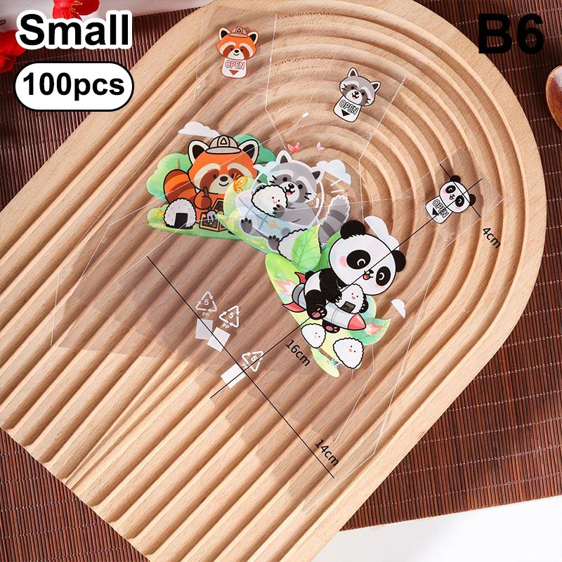 100 Buc Pungi Drăguțe de Ambalare pentru Onigiri Triunghiular cu Desene Animate, Pungă pentru Alge Marine, Formă pentru Sushi, Accesorii Sushi Bento, Pungă pentru Onigiri cu Alge Marine, Pungă pentru Sushi