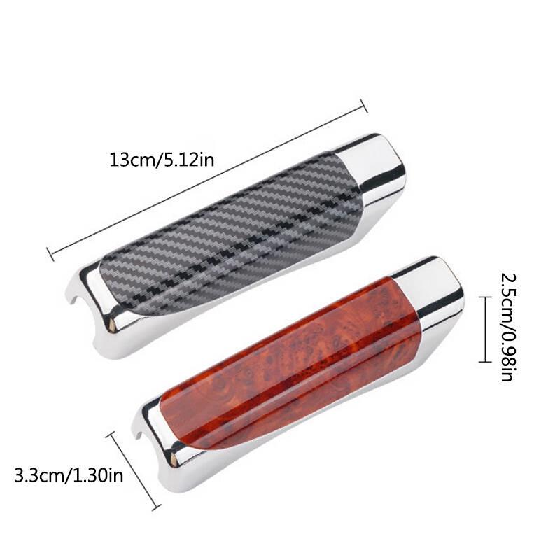 DJSA5 Car Hand Brake Cover Anti-Slip Carbon Fiber Protection Accessory For BMW M Sport M2 M3 M4 M5 M6 E46 E90 E60 F10 F30 E39 E36 F20