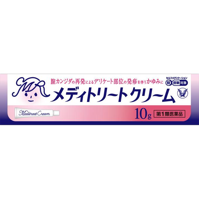 Taisho Meditreat Cream 10g Other (check locks, tongue cleaners, etc.) Indications: Itching of the vulva accompanied by a rash due to recurrent vaginal