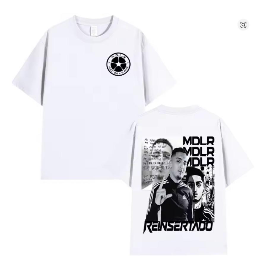 Rapper Morad Mdlr Tour Merch Short Sleeve T Shirt Unisex Unisex Harajuku Tops Vintage Aesthetic Graphics Tshirt Cotton Tees