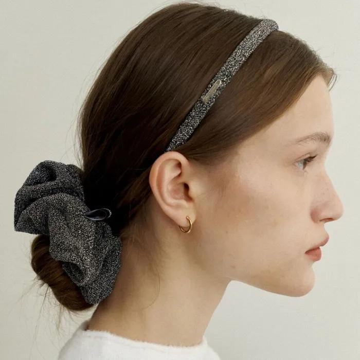 Glitter Hair Scrunches L_3Color