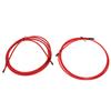 Bike Brake Cable Housing Kit Bike Shift Cable and Transmission Cable for Mountain Bike Road Bike Red