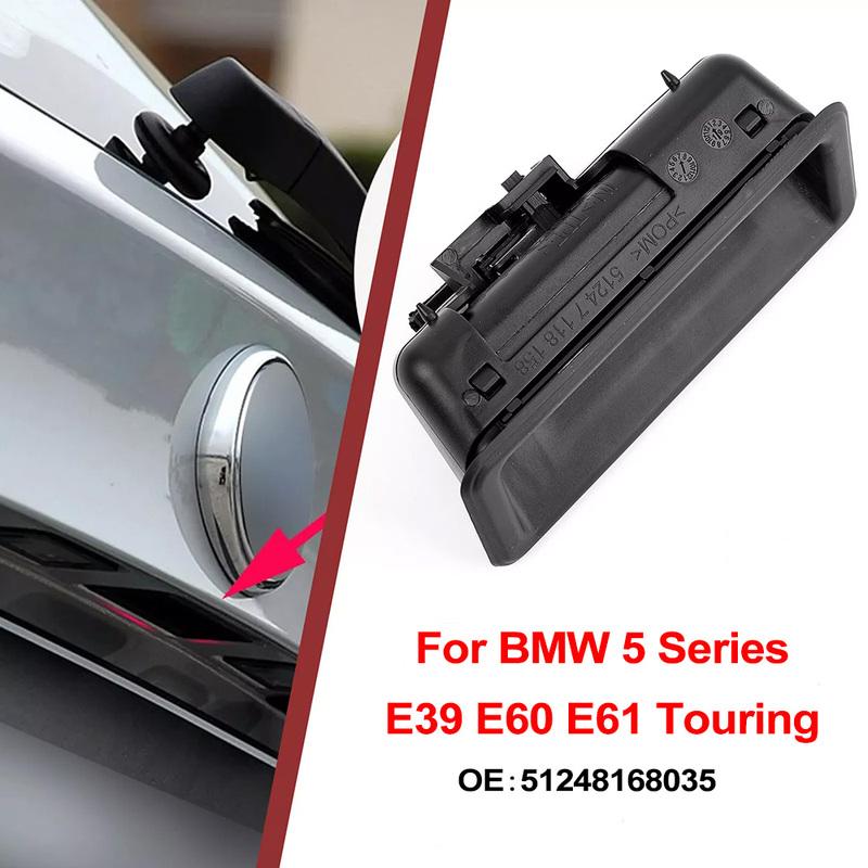 51248168035 Rear Trunk Switch Push Lid Lock Push Car Boot Opening Button Handle Tailgate For BMW 5 Series E39 E60 E61 Touring