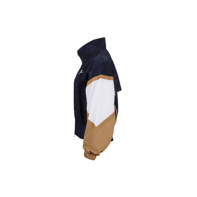 Nike Stand Collar Loose Tennis Zip Jacket Women jackets Black DA4164-451