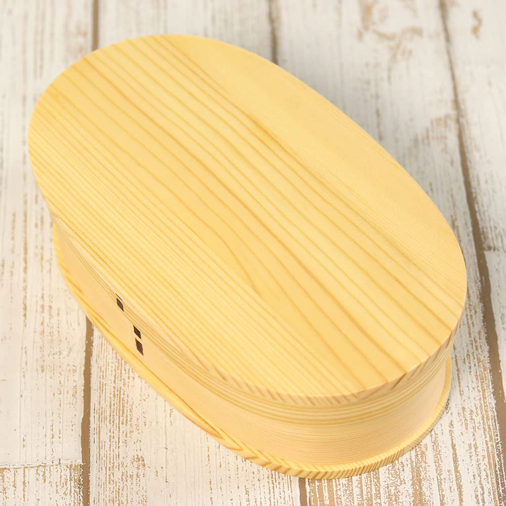 Slim Bento 1 720cc Men's Box, Tier, Natural,