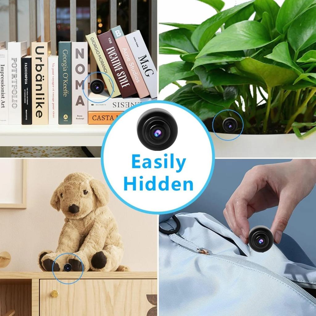 X5 Camera Lightweight Portable Clear,Wireless Wifi Cam Video Full HD 20,Indoor&Outdoor Security Guard,for Riding Hiking Walking