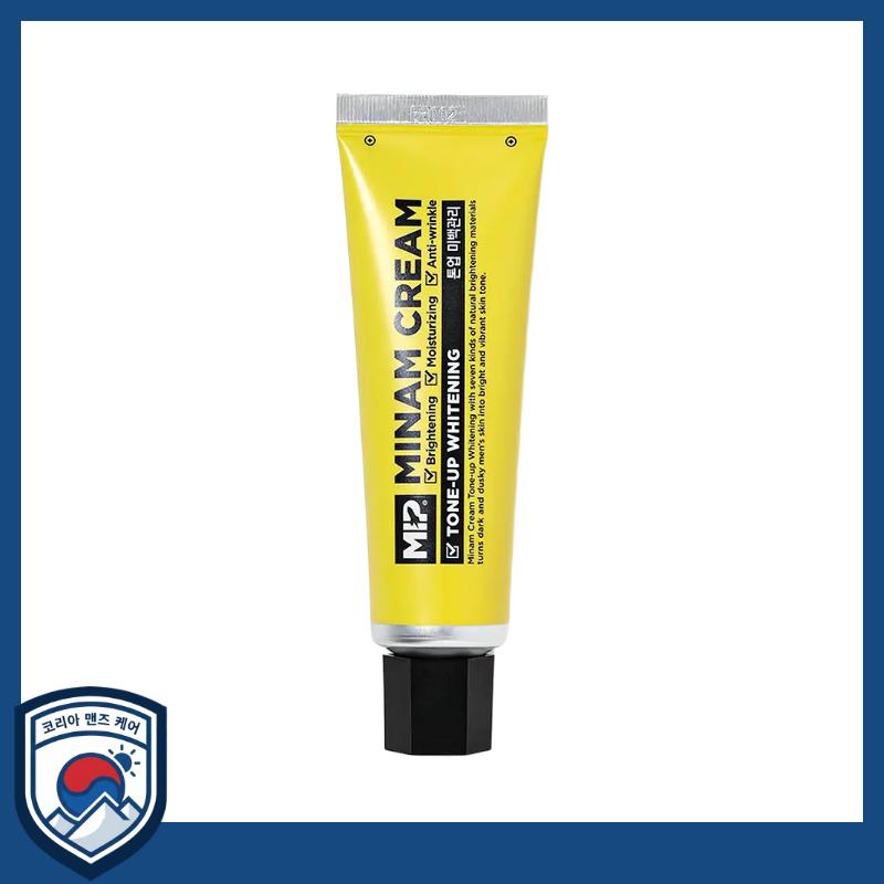 [MIP] Minam Cream Tone-Up Whitening 50ml - Professional Natural Brightening Recharge & Instant Glow Therapy