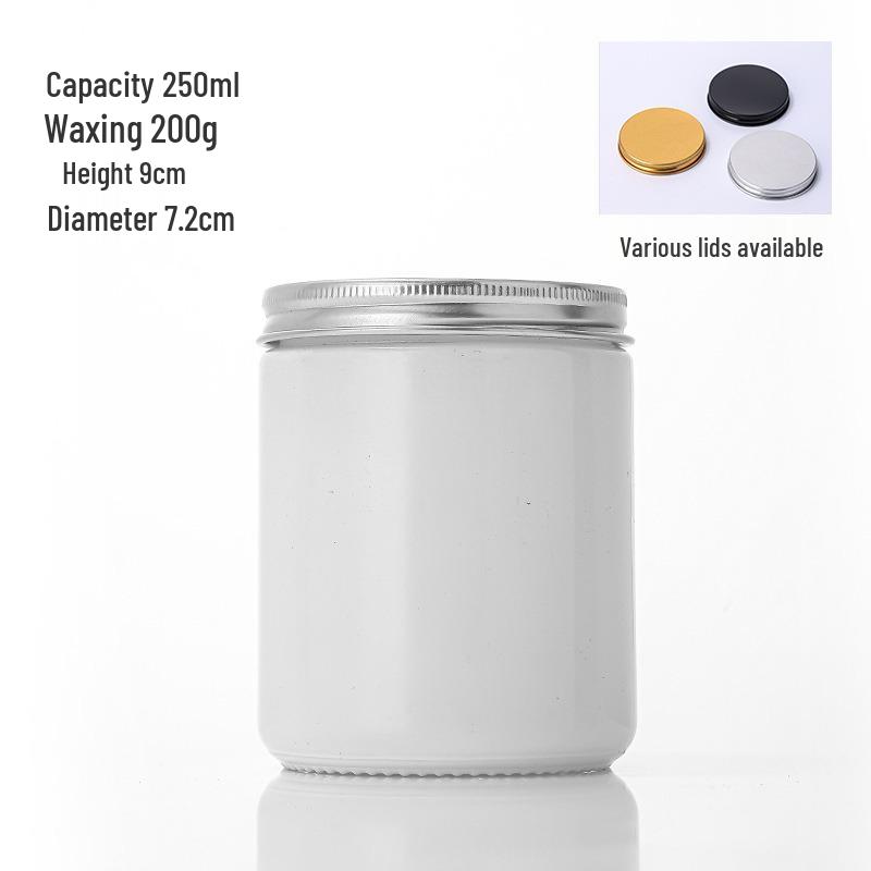 Glass Tea-Colored Aromatherapy Candle Holder and Cup Set