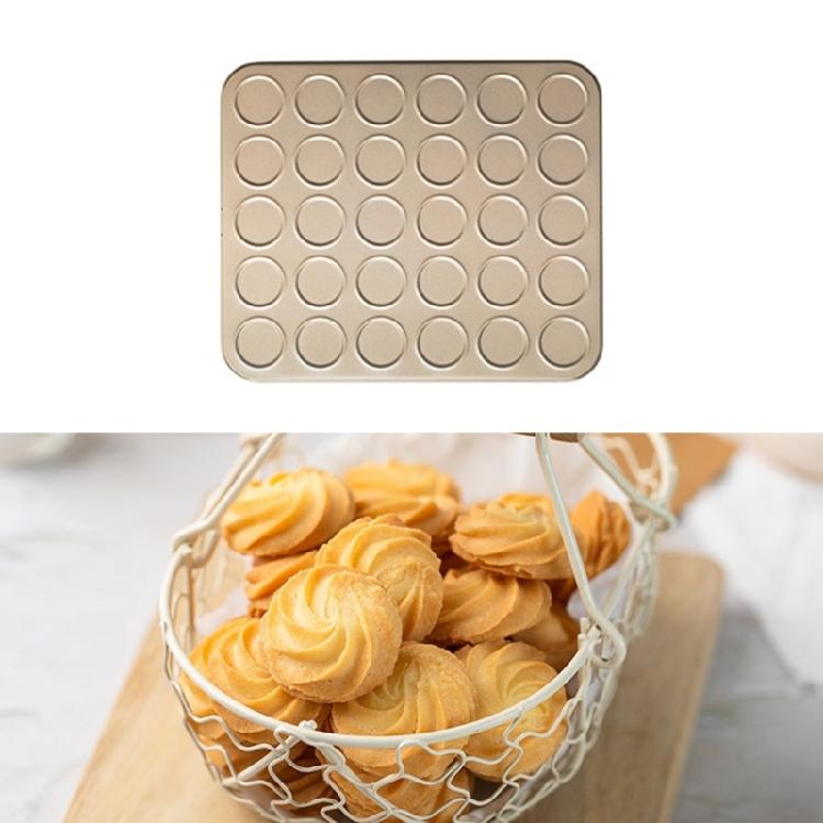 Practical Macaron and Cookie Bakewares Nonstick Macaron Pans Durable Carbon Steel Baking Sheet for Easily Baking
